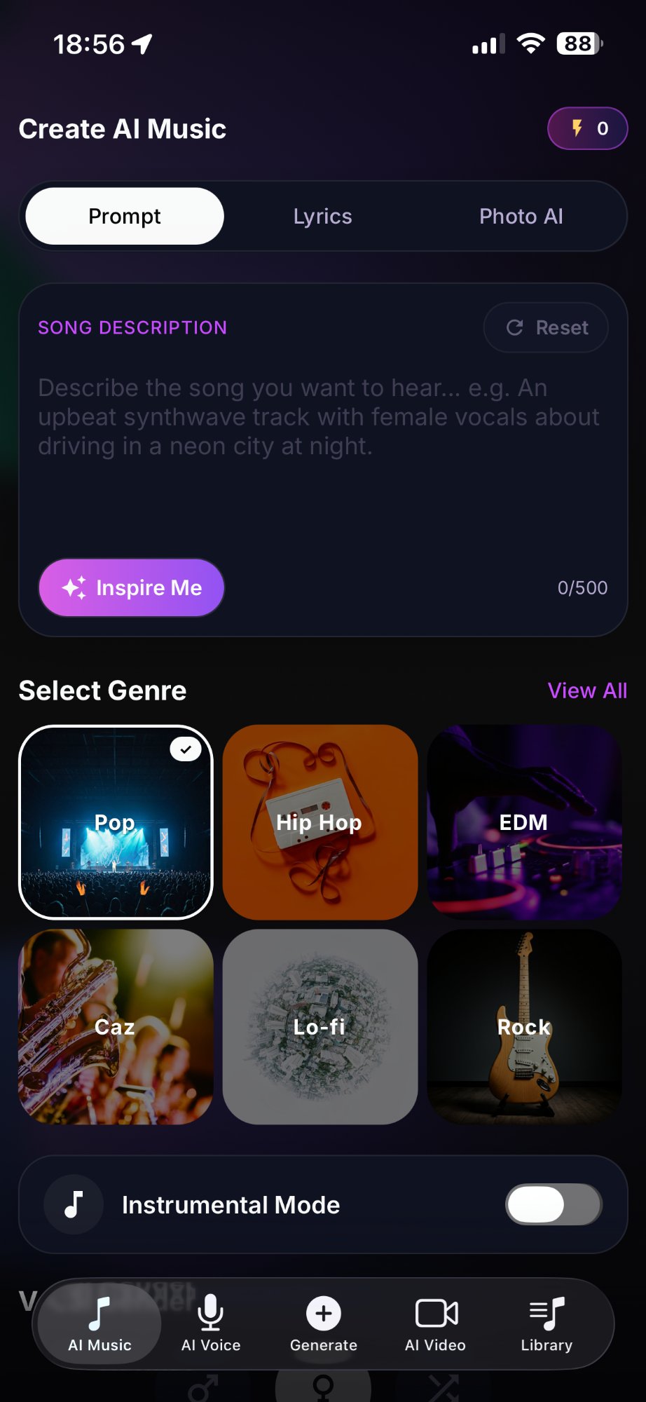 Create AI Music